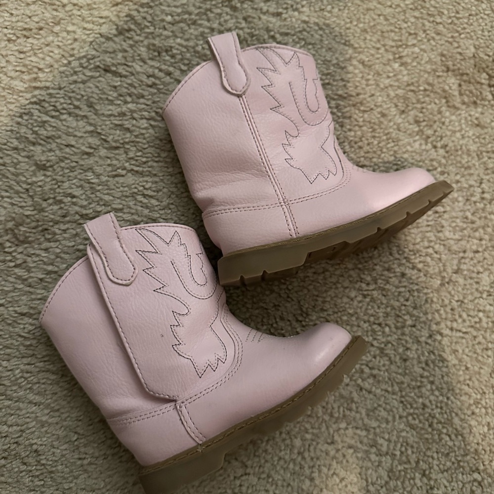 Baby/Toddler Pink Cowboy Boots